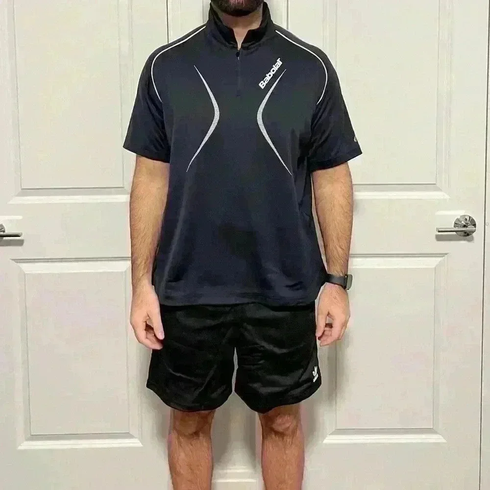 Babolat Collared Zipper Polo